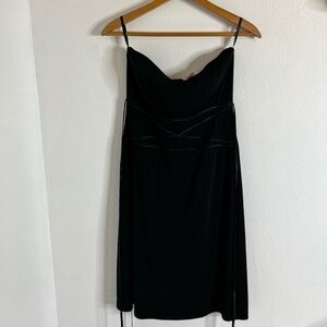 White House Black Market Womens‎ Strapless Black Dress Size M